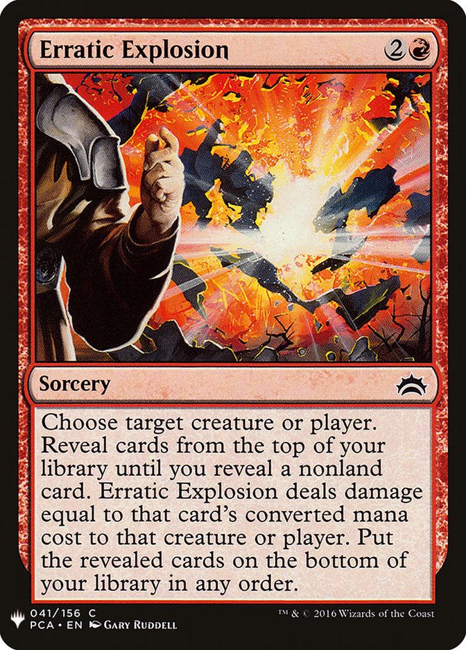 Erratic Explosion [Mystery Booster] | Game Master's Emporium (The New GME)