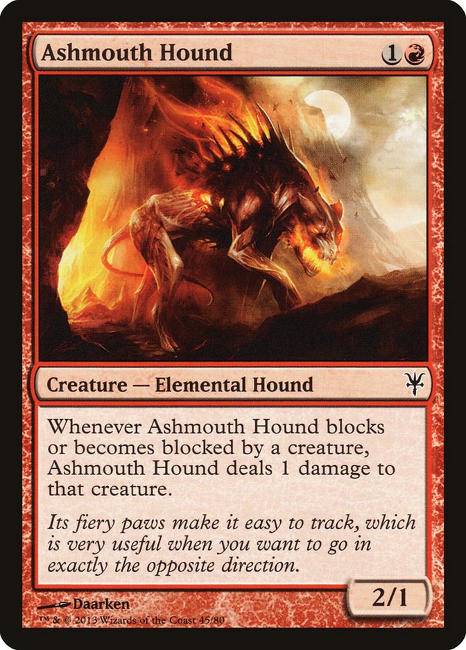 Ashmouth Hound [Duel Decks: Sorin vs. Tibalt] | Game Master's Emporium (The New GME)