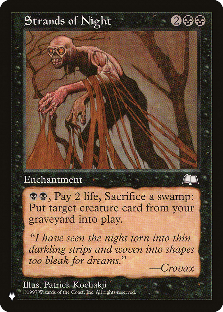 Strands of Night [The List] | Game Master's Emporium (The New GME)