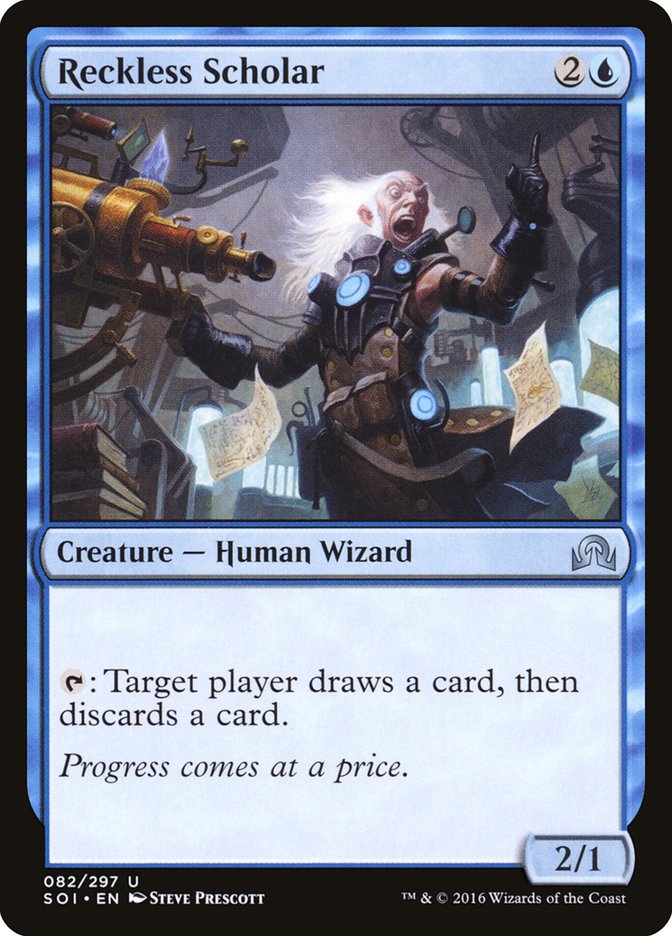 Reckless Scholar [Shadows over Innistrad] | Game Master's Emporium (The New GME)