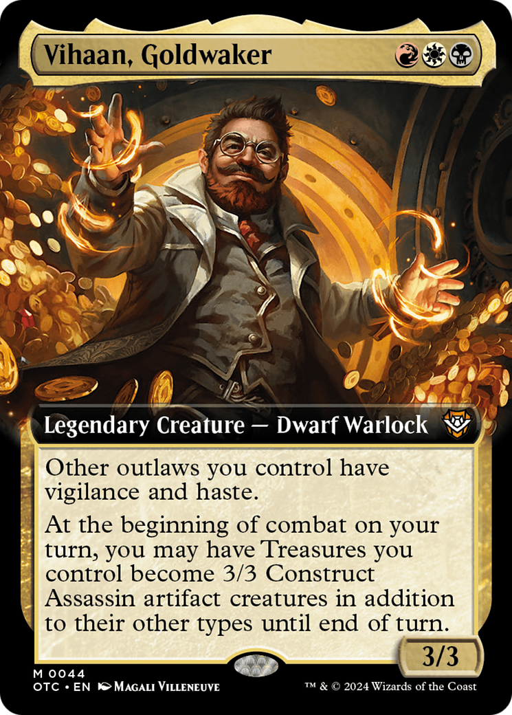 Vihaan, Goldwaker (Extended Art) [Outlaws of Thunder Junction Commander] | Game Master's Emporium (The New GME)