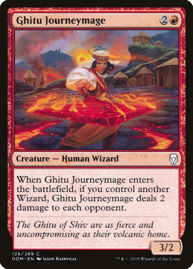 Ghitu Journeymage [Dominaria] | Game Master's Emporium (The New GME)
