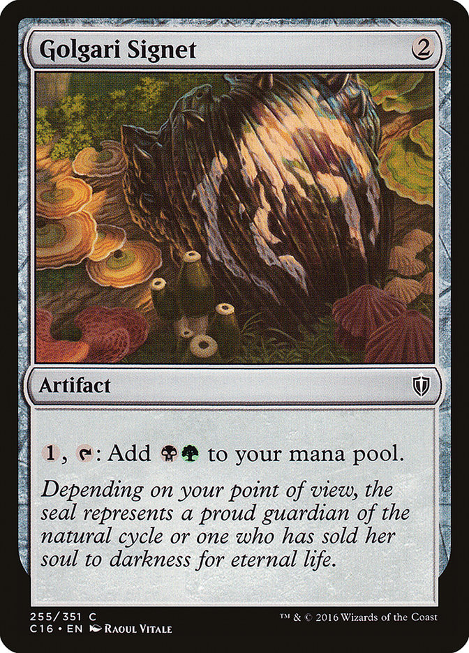 Golgari Signet [Commander 2016] | Game Master's Emporium (The New GME)