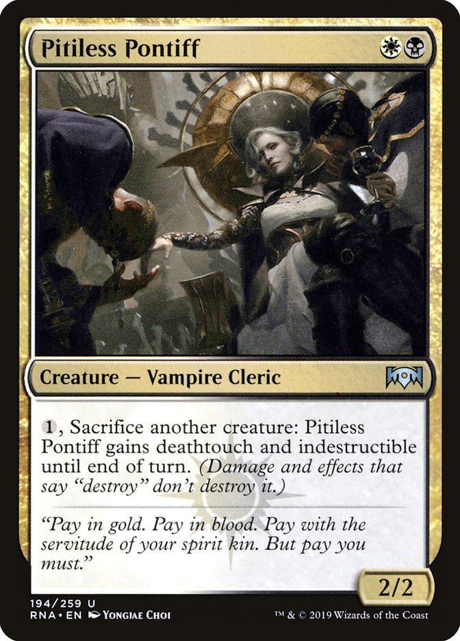 Pitiless Pontiff [Ravnica Allegiance] | Game Master's Emporium (The New GME)