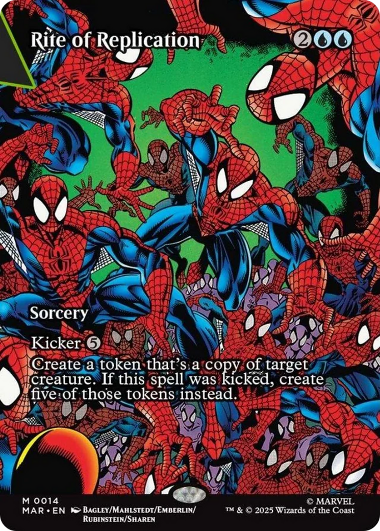 Rite of Replication (Borderless) [Marvel's Spider-Man: Eternal-Legal] | Game Master's Emporium (The New GME)