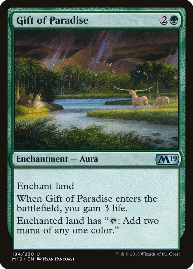 Gift of Paradise [Core Set 2019] | Game Master's Emporium (The New GME)