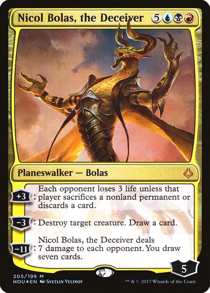 Nicol Bolas, the Deceiver [Hour of Devastation] | Game Master's Emporium (The New GME)