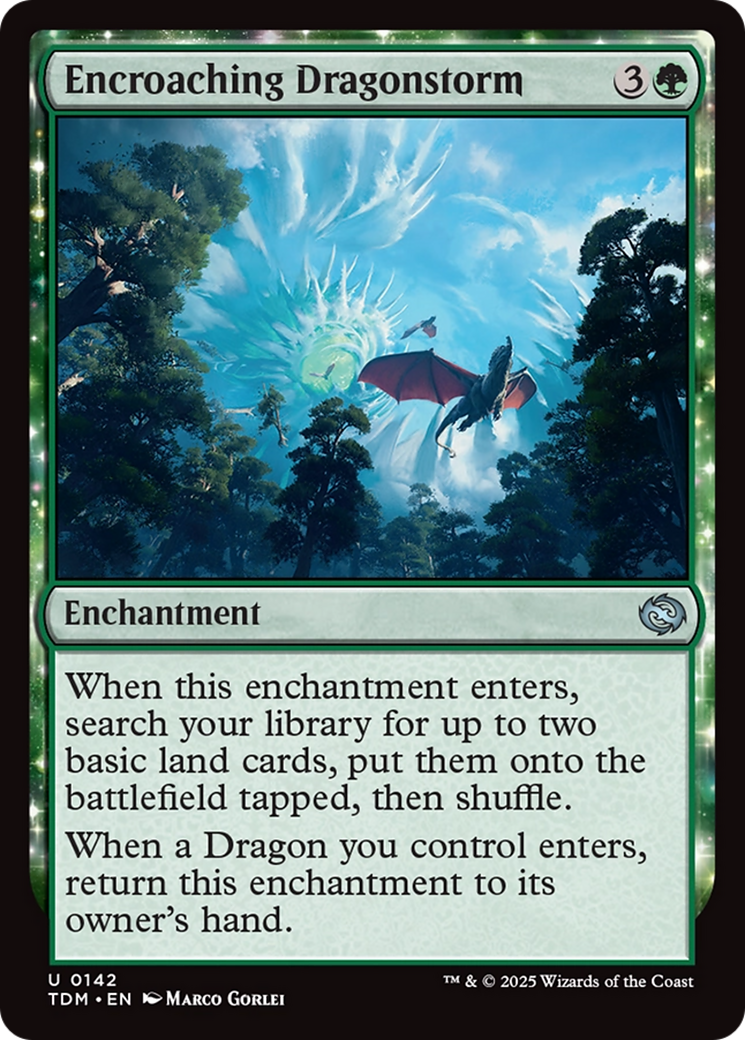 Encroaching Dragonstorm [Tarkir: Dragonstorm] | Game Master's Emporium (The New GME)