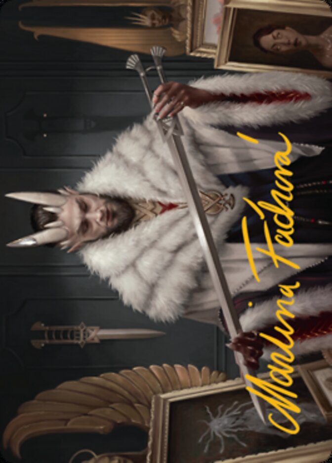 Lord Xander, the Collector Art Card (Gold-Stamped Signature) [Streets of New Capenna Art Series] | Game Master's Emporium (The New GME)