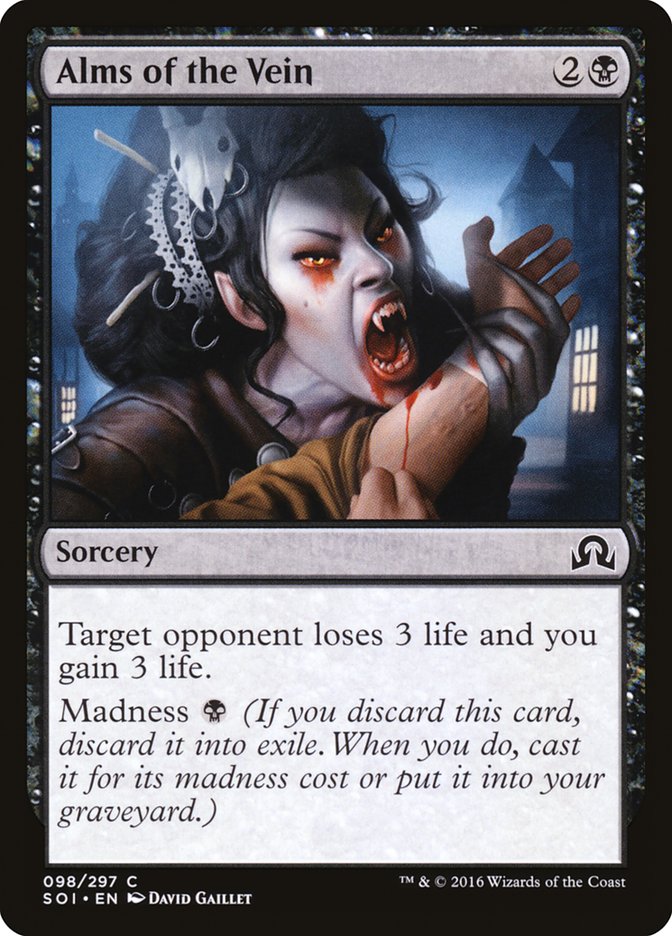 Alms of the Vein [Shadows over Innistrad] | Game Master's Emporium (The New GME)