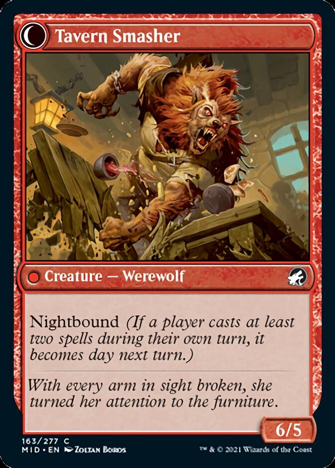 Tavern Ruffian // Tavern Smasher [Innistrad: Midnight Hunt] | Game Master's Emporium (The New GME)