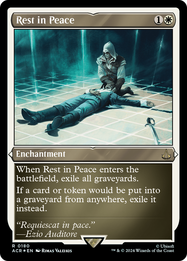 Rest in Peace (Foil Etched) [Assassin's Creed] | Game Master's Emporium (The New GME)