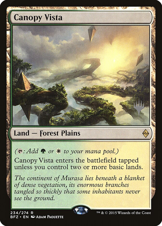 Canopy Vista [Battle for Zendikar Promos] | Game Master's Emporium (The New GME)