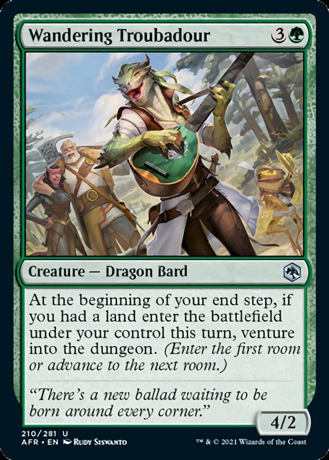 Wandering Troubadour [Dungeons & Dragons: Adventures in the Forgotten Realms] | Game Master's Emporium (The New GME)