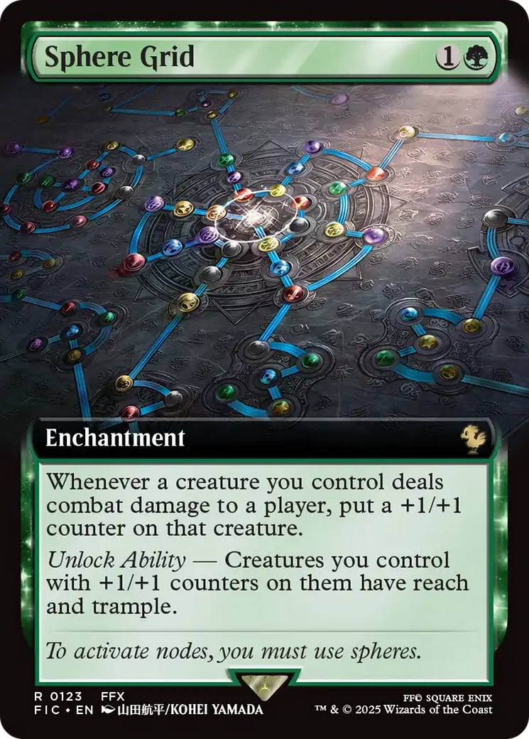 Sphere Grid (Extended Art) [FINAL FANTASY Commander] | Game Master's Emporium (The New GME)