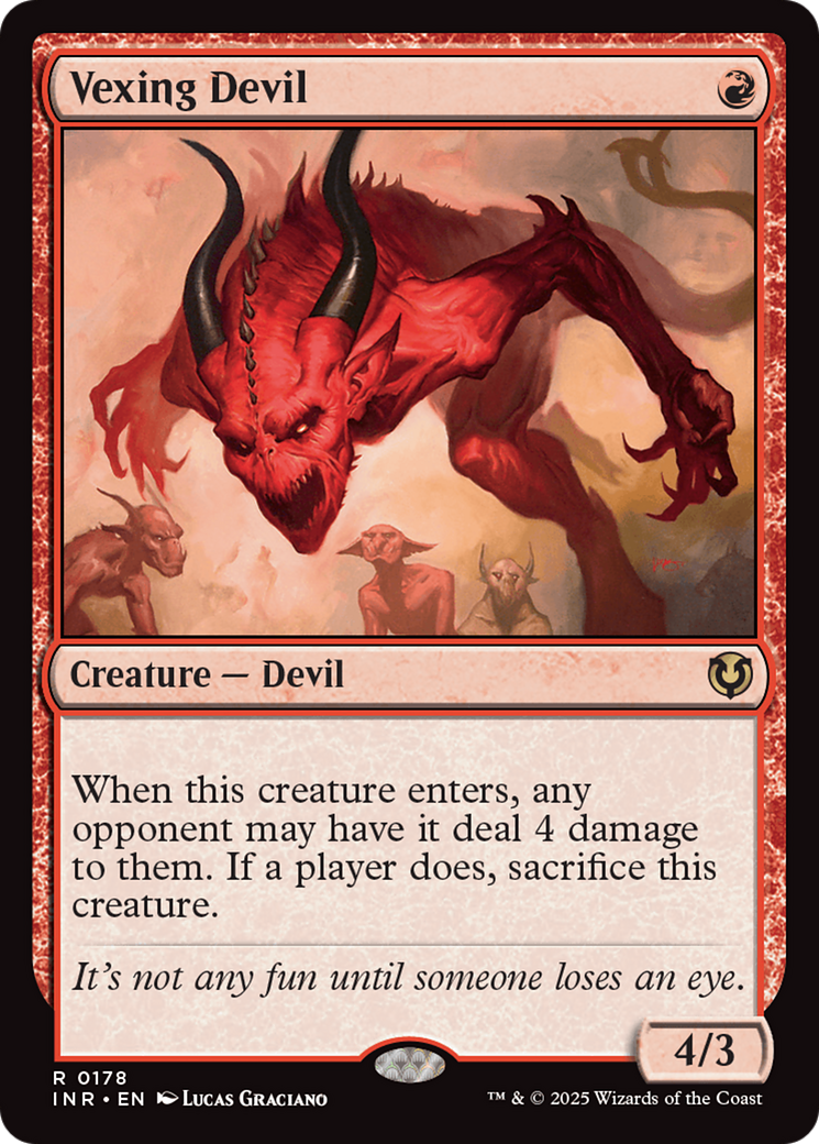 Vexing Devil [Innistrad Remastered] | Game Master's Emporium (The New GME)
