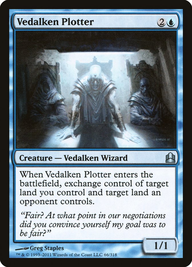 Vedalken Plotter [Commander 2011] | Game Master's Emporium (The New GME)