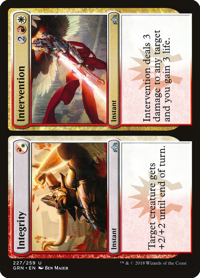 Integrity // Intervention [Guilds of Ravnica] | Game Master's Emporium (The New GME)