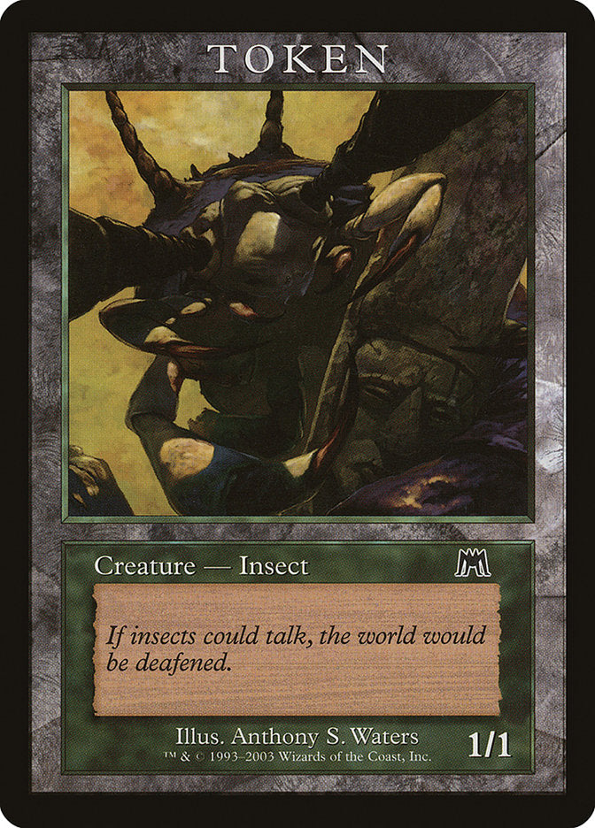 Insect Token [Magic Player Rewards 2003] | Game Master's Emporium (The New GME)