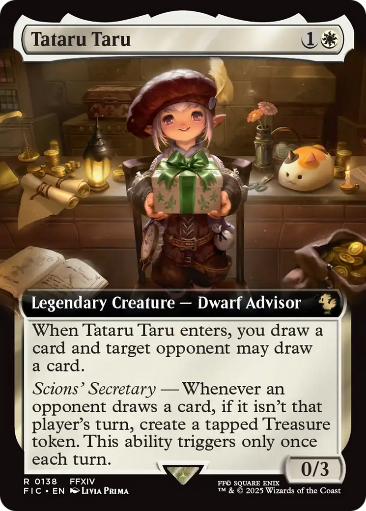 Tataru Taru (Extended Art) [FINAL FANTASY Commander] | Game Master's Emporium (The New GME)