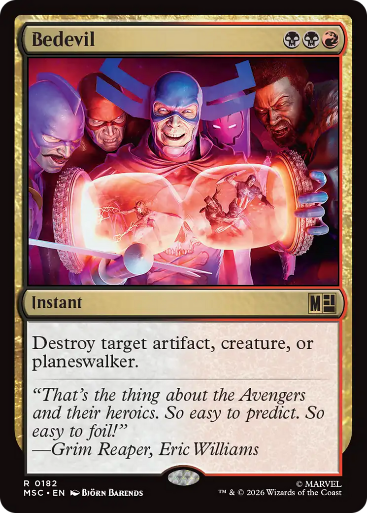 Bedevil (Surge Foil) [Marvel Super Heroes Commander] | Game Master's Emporium (The New GME)