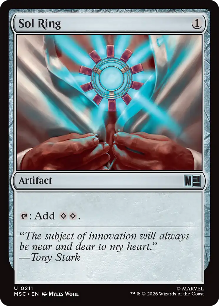 Sol Ring [Marvel Super Heroes Commander] | Game Master's Emporium (The New GME)