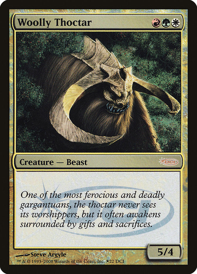 Woolly Thoctar [Wizards Play Network 2008] | Game Master's Emporium (The New GME)