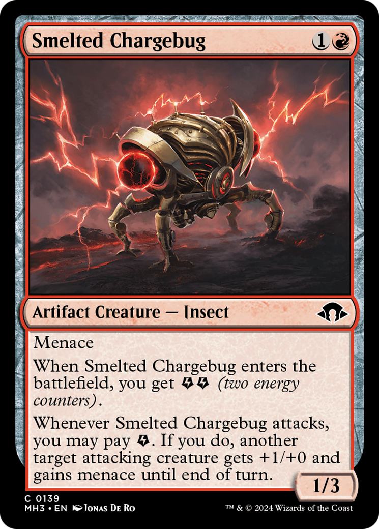 Smelted Chargebug [Modern Horizons 3] | Game Master's Emporium (The New GME)