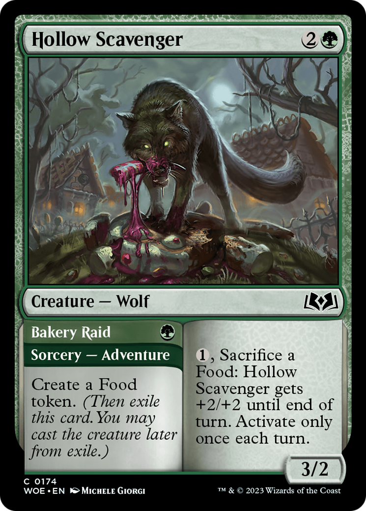 Hollow Scavenger // Bakery Raid [Wilds of Eldraine] | Game Master's Emporium (The New GME)