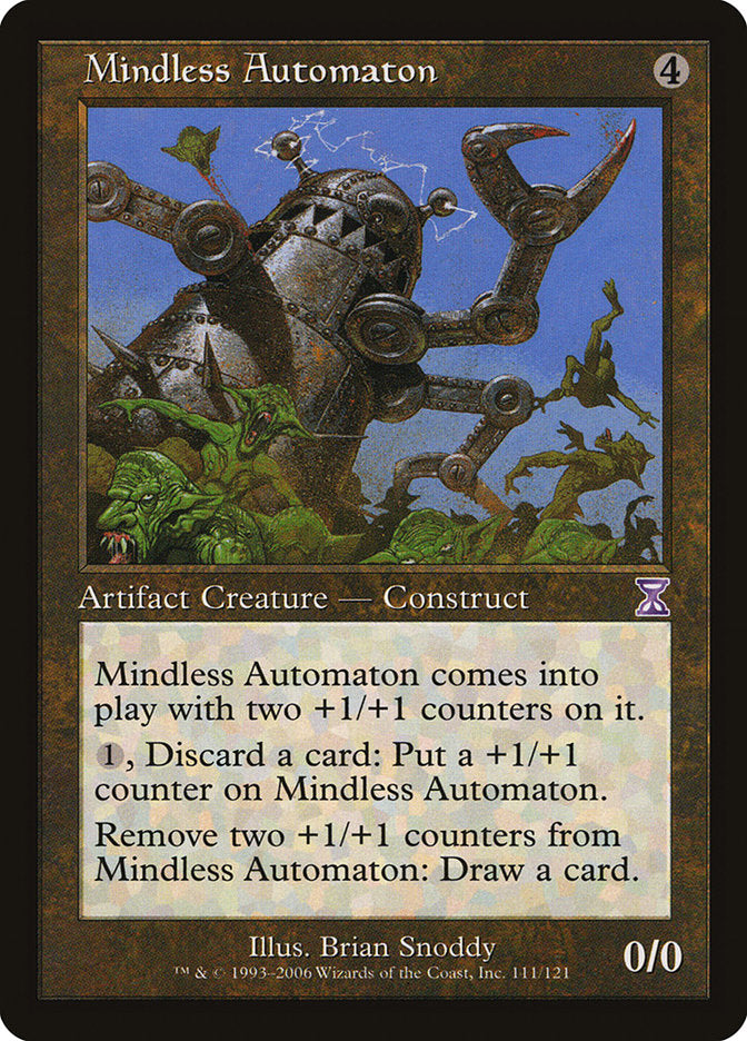 Mindless Automaton [Time Spiral Timeshifted] | Game Master's Emporium (The New GME)