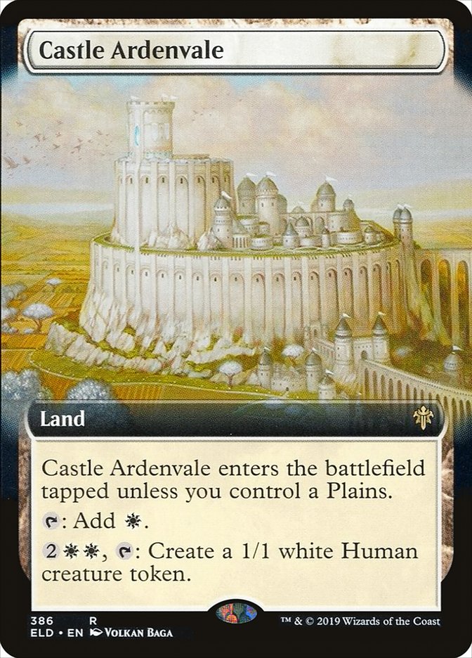 Castle Ardenvale (Extended Art) [Throne of Eldraine] | Game Master's Emporium (The New GME)