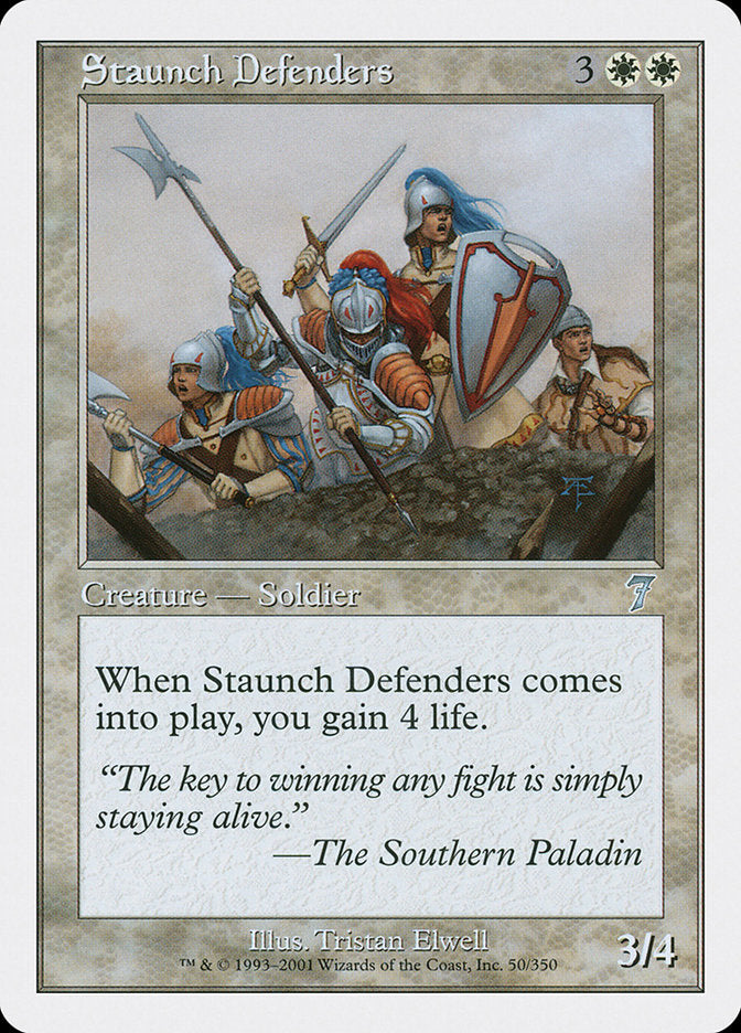 Staunch Defenders [Seventh Edition] | Game Master's Emporium (The New GME)