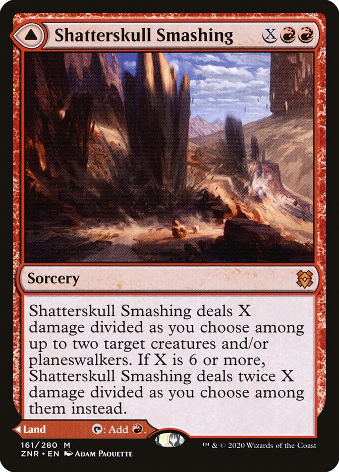 Shatterskull Smashing // Shatterskull, the Hammer Pass [Zendikar Rising] | Game Master's Emporium (The New GME)