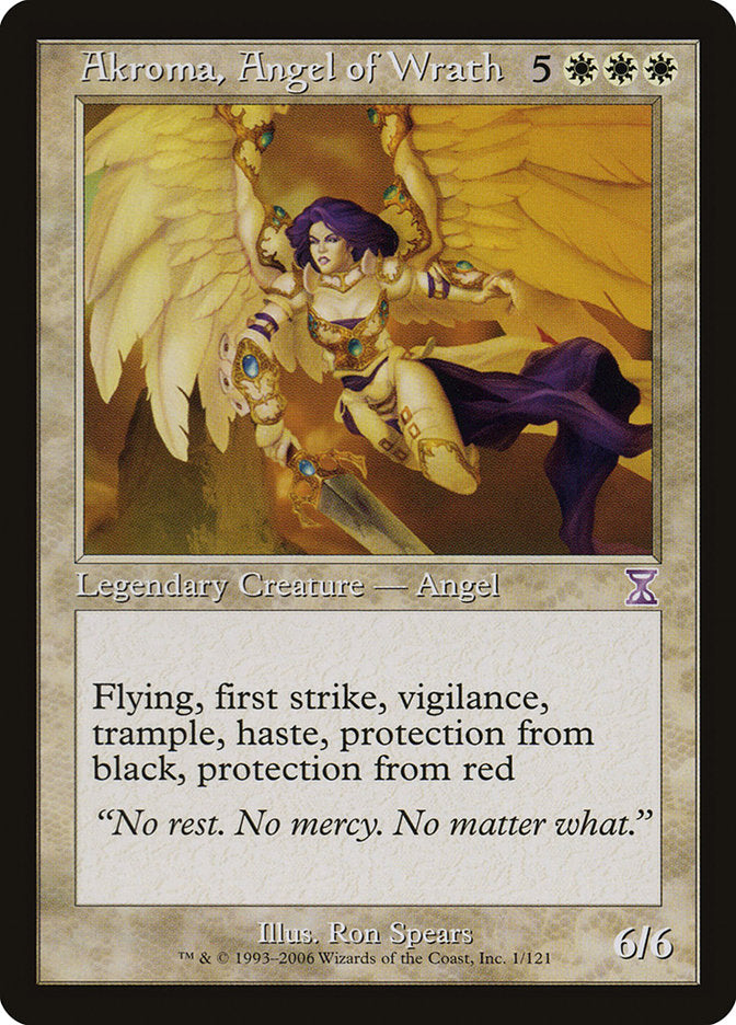 Akroma, Angel of Wrath [Time Spiral Timeshifted] | Game Master's Emporium (The New GME)