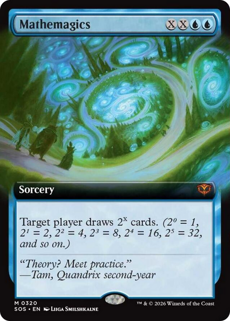 Mathemagics (Extended Art) [Secrets of Strixhaven] | Game Master's Emporium (The New GME)