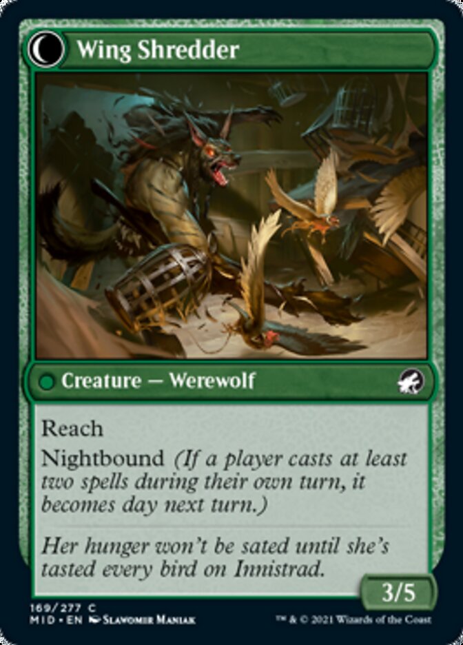 Bird Admirer // Wing Shredder [Innistrad: Midnight Hunt] | Game Master's Emporium (The New GME)