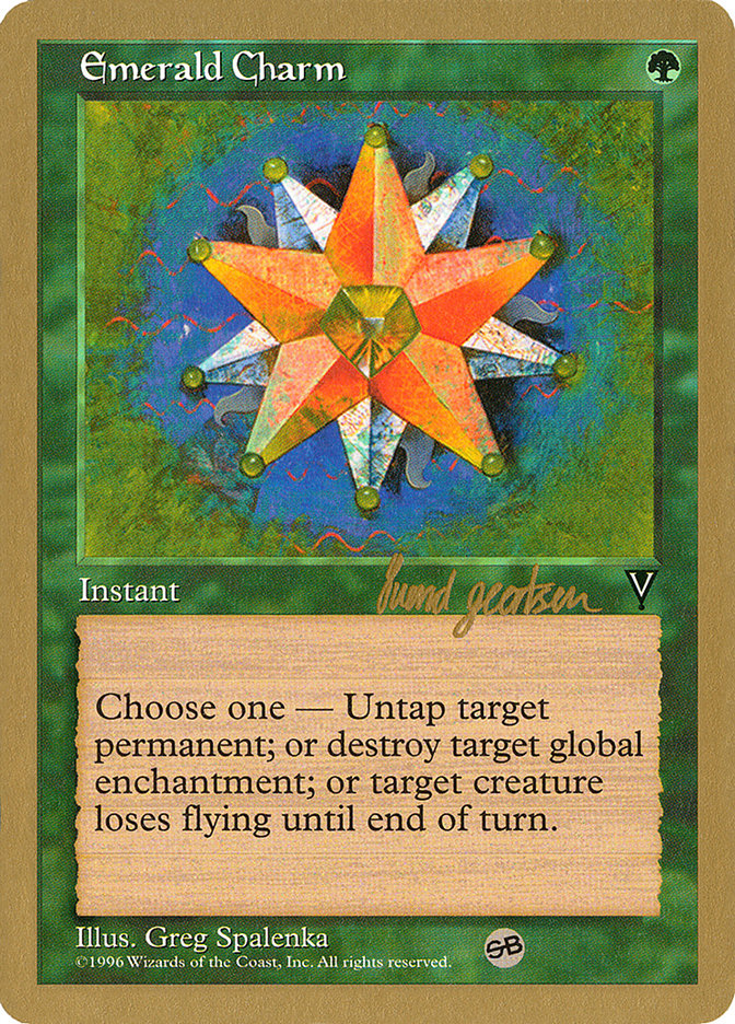 Emerald Charm (Svend Geertsen) (SB) [World Championship Decks 1997] | Game Master's Emporium (The New GME)