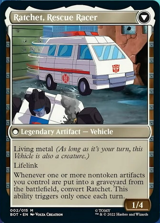 Ratchet, Field Medic // Ratchet, Rescue Racer [Transformers] | Game Master's Emporium (The New GME)