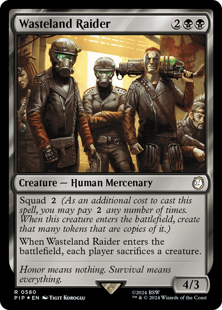 Wasteland Raider (Surge Foil) [Fallout] | Game Master's Emporium (The New GME)