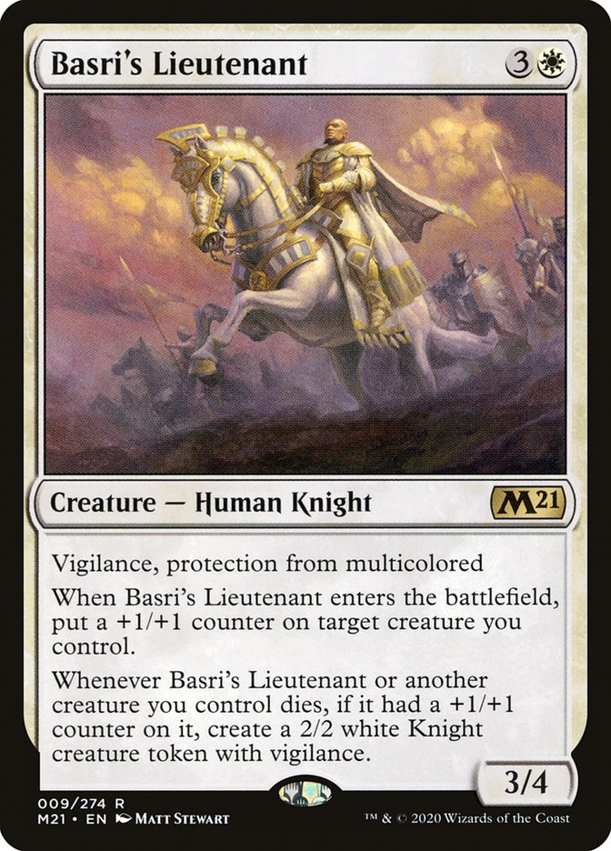 Basri's Lieutenant [Core Set 2021] | Game Master's Emporium (The New GME)