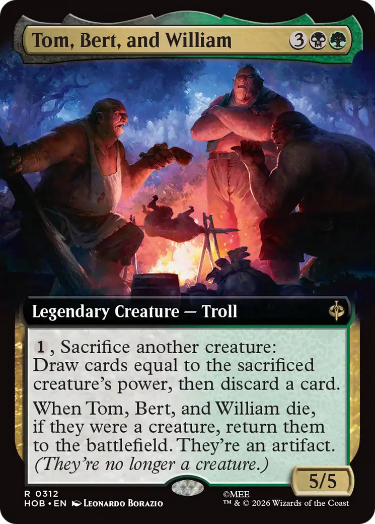 Tom, Bert, and William (Extended Art) [The Hobbit] | Game Master's Emporium (The New GME)