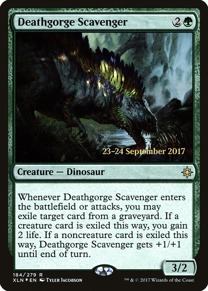 Deathgorge Scavenger [Ixalan Prerelease Promos] | Game Master's Emporium (The New GME)