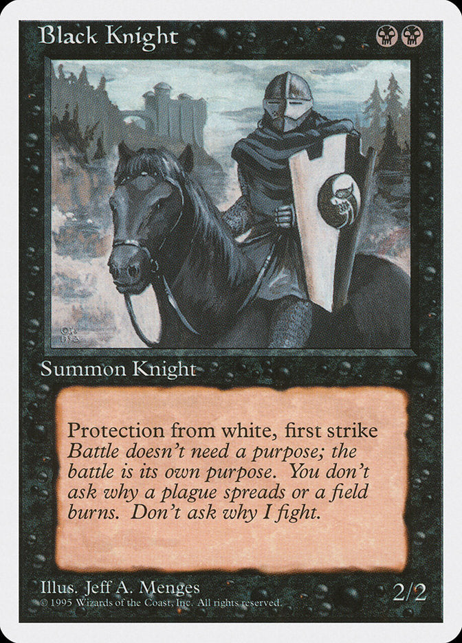 Black Knight [Fourth Edition] | Game Master's Emporium (The New GME)