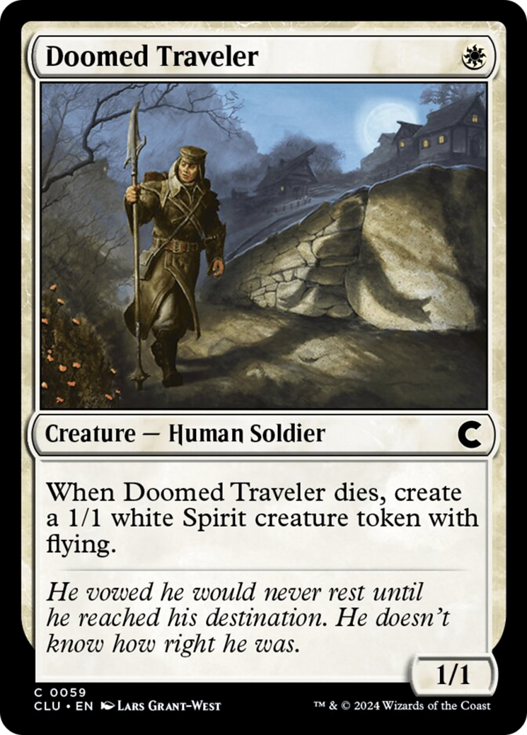 Doomed Traveler [Ravnica: Clue Edition] | Game Master's Emporium (The New GME)