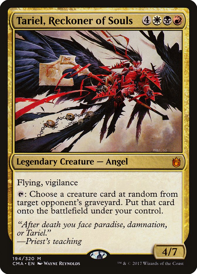 Tariel, Reckoner of Souls [Commander Anthology] | Game Master's Emporium (The New GME)