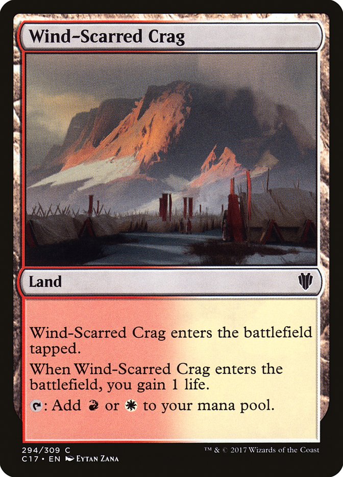 Wind-Scarred Crag [Commander 2017] | Game Master's Emporium (The New GME)