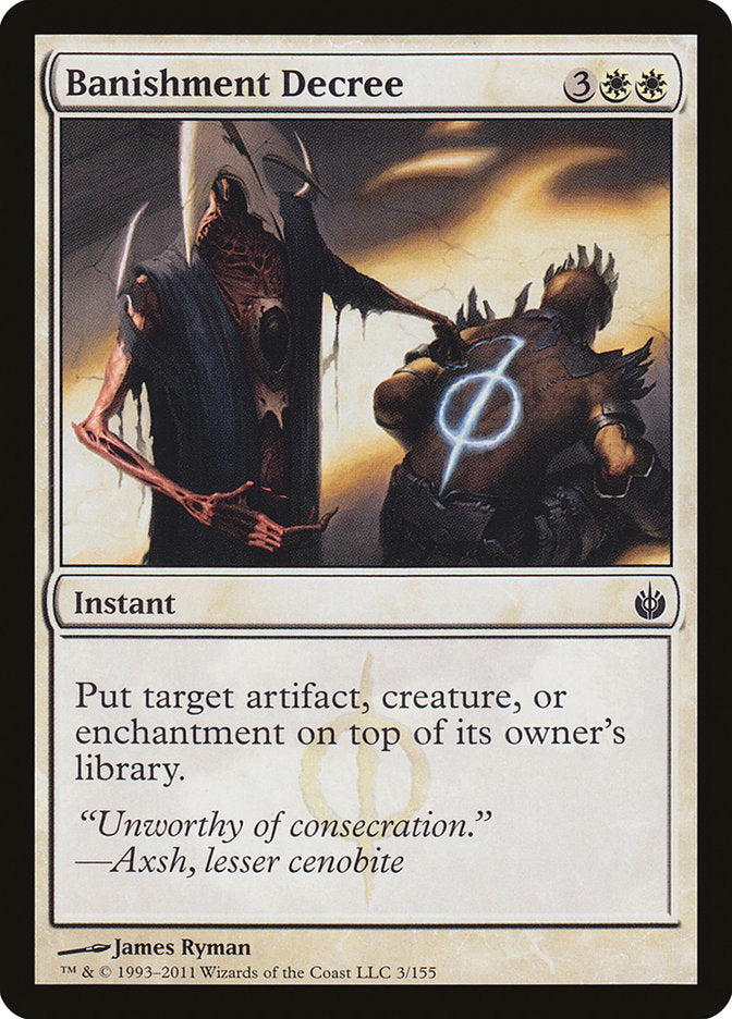 Banishment Decree [Mirrodin Besieged] | Game Master's Emporium (The New GME)