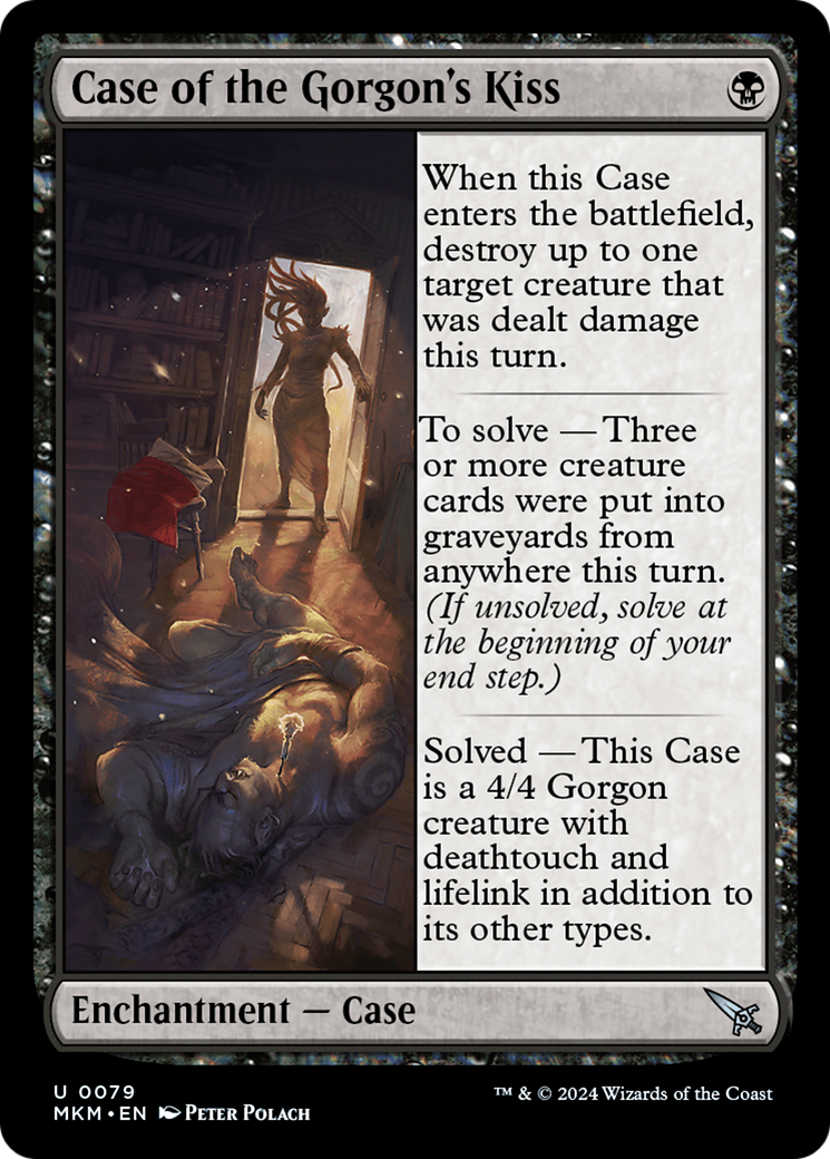 Case of the Gorgon's Kiss (Red) [Murders at Karlov Manor] | Game Master's Emporium (The New GME)