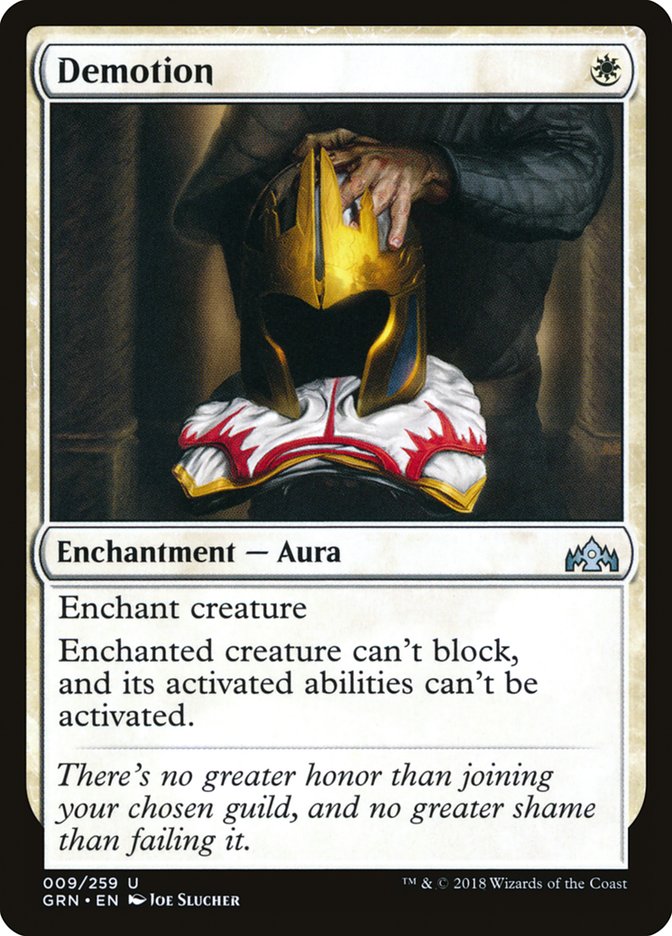 Demotion [Guilds of Ravnica] | Game Master's Emporium (The New GME)