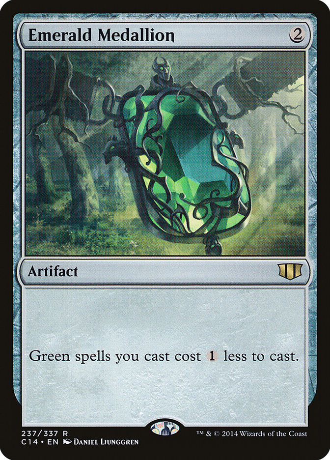 Emerald Medallion [Commander 2014] | Game Master's Emporium (The New GME)
